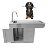 Operating Wet Table Veterinary With Drawers 304 Stainless Steel