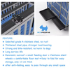 Commercial Stainless Steel Indoor Luxury Large Professional Vet Veterinary Dog Puppy Animal Canine Kennel Pets-Proof Solid