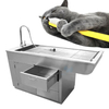 Operating Wet Table Veterinary With Drawers 304 Stainless Steel