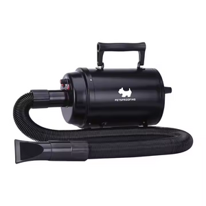 Portable 2000W/2200W/2400W/2800W/3200W Pet Hair Dryer with Stepless Speed And Heat Dog Blow Dryer with 4 Different Nozzles