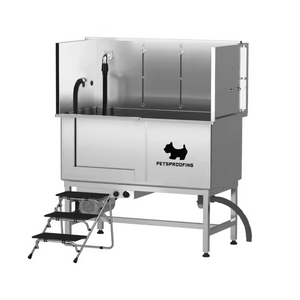 Novelty Designed Eco-Friendly Stainless Steel Dog Grooming Tub Sustainable Pet Cleaning Bathing Washing Products Small Animals