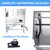 Novelty Designed Eco-Friendly Stainless Steel Dog Grooming Tub Sustainable Pet Cleaning Bathing Washing Products Small Animals