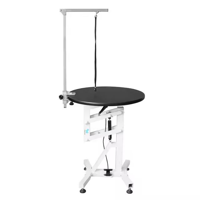 Sustainable Dog Show Pet Grooming Table Beauty Equipment Adjustable Height Foldable Stainless Steel Air Lifting Feature