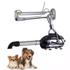 PETSPROOFING Portable Stainless Steel 4 Nozzle Dog And Cat Hair Dryer Adjustable Heat Force Dryer And Water Blower