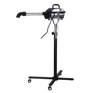 PETSPROOFING Portable Stainless Steel 4 Nozzle Dog And Cat Hair Dryer Adjustable Heat Force Dryer And Water Blower