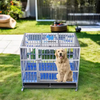 Commercial Stainless Steel Indoor Luxury Large Professional Vet Veterinary Dog Puppy Animal Canine Kennel Pets-Proof Solid