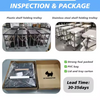 Clinic Veterinary Vet Pet Dog Surgical Disposal Instrument Trolley Animal Stainless Steel Operation Operating Treatment Table