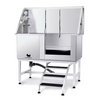 Portable Custom Size Dog And Cat Washing Station with Ramp Faucet Stainless Steel Pet Grooming Bath Tub for Cats And Dogs