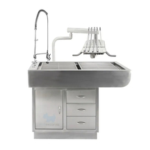 Operating Wet Table Veterinary With Drawers 304 Stainless Steel