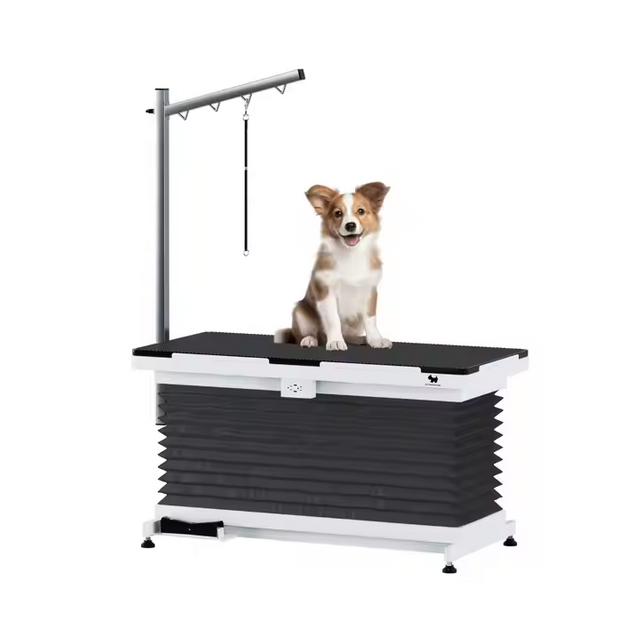 New Arrival Novelty Designed Electric Pet Grooming Table Foldable And Elevatable Beauty Station