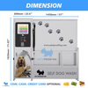 PETSPROOFING Automatic Coin Operated Self Service Cleaning Animal Pet Vending Dog Grooming Wash Washing Machine Bathtub