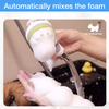 4 Bottles Automatic Shampoo Mixing Dilution Cat Dog Bath SPA Bubble Machine ABS Material Sustainable Pet Grooming Cleaning