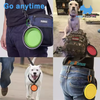 Petsproofing Foldable Collapsible Silicone Portable Personalized Pet Dog Cat Water Food Bowl Bowls Feeder for Cats Dogs