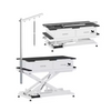 PTESPROOFING Electric Lifting Dog Grooming Table Hot Sale Large Pet Salon Table USB Socket Drawers Cats Dogs Iron Sustainable