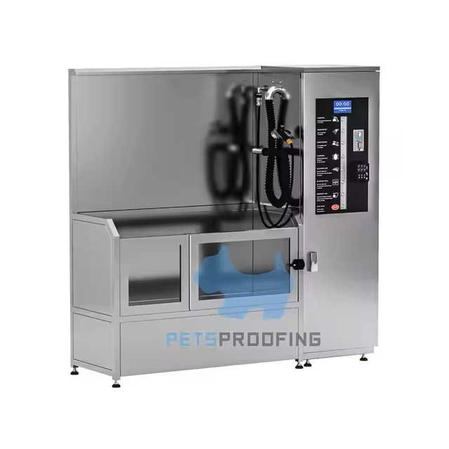 New Design Dog Care Dog Bashing Station Self Service With Customized Sticker Dog Washing Machine for Sale