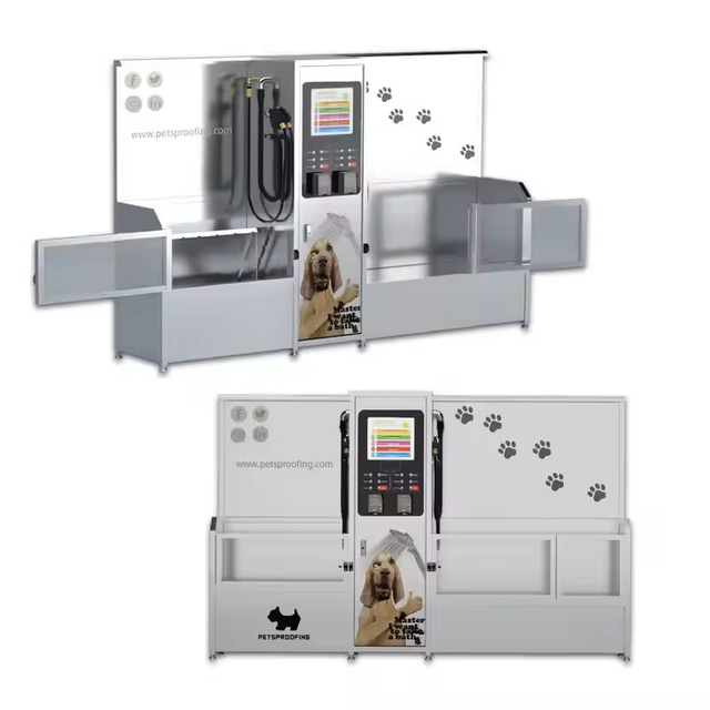Automatic Dog Wash Station Self-Service Coin & Credit Card Operated for Grooming Cats & Reptiles