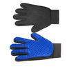 Custom Silicone Pet Hair Remover Gloves Pet Grooming Glove Guantes de mascotas Deshedding Brush Glove with 260 Grooming