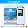 PETSPROOFING Wholesale Price Hot Sale Automatic Coin Operated Stainless Steel Dog Wash Station Self Service Dog Wash Machine
