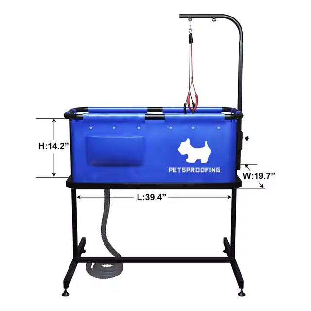 Novelty Designed Portable PVC Pet Spa Shower Dog Wash Machine Bathtub Bath Tub for Animal Grooming And Cleaning