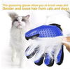 Custom Silicone Pet Hair Remover Gloves Pet Grooming Glove Guantes de mascotas Deshedding Brush Glove with 260 Grooming