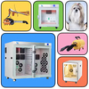 Newest Quiet Quick Dry Smart Temperature Control Pet Hair Dryer 360 Degree Drying Automatic Machine Cats Dogs Charge Sustainable