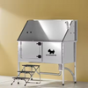 Novelty Designed Walk-in Stainless Steel Pet Shower Washing Machine Sustainable Dog Grooming Tub for Cats And Dogs