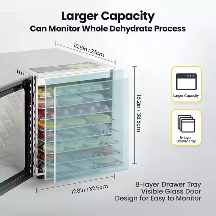 Food Dehydrator Equipment Evaluation